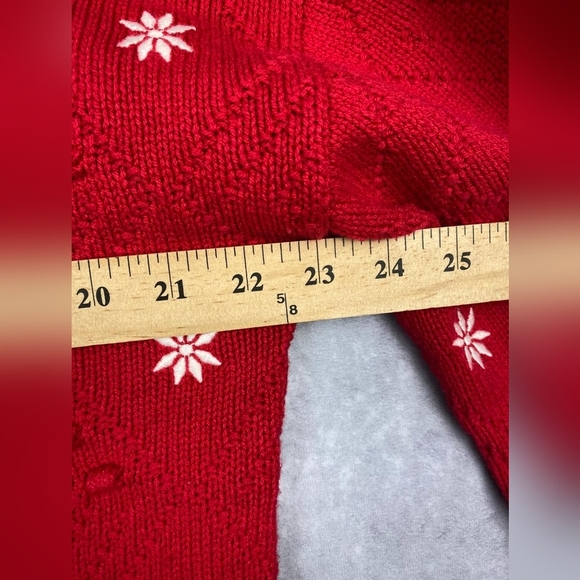 Talbots Embroidered Bobble Cardigan Women's Size XL‎ - Picture 11 of 11